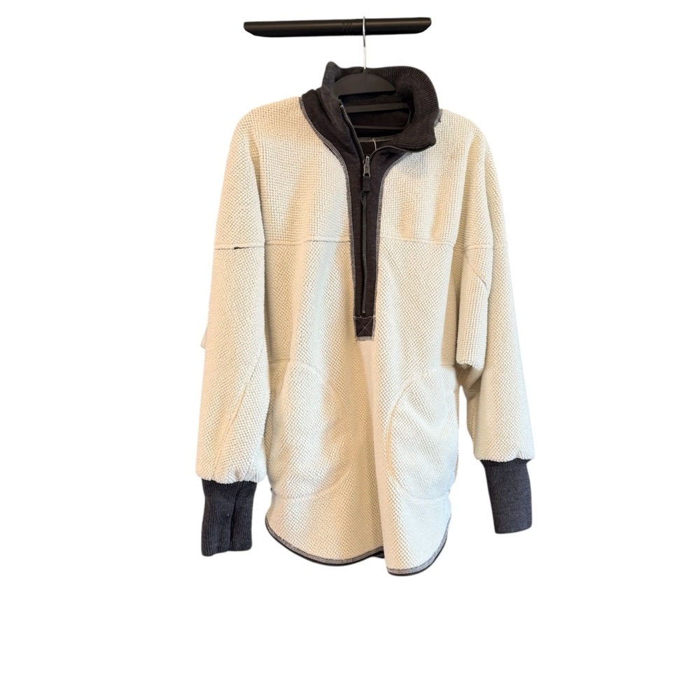 Free People Movement Mountain Dreamin Reversible Fleece Sweater Womens XS‎